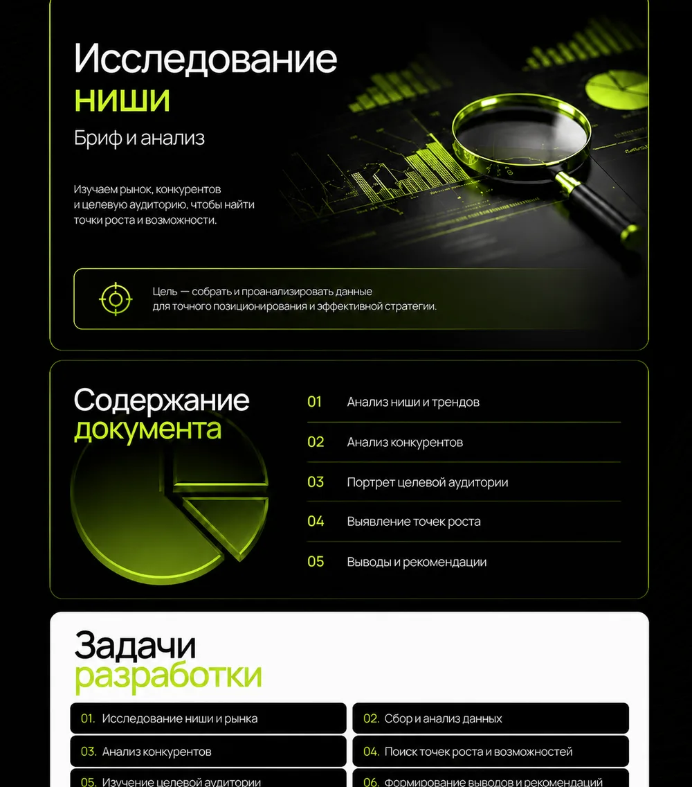 Бриф и анализ